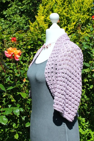 Strickanleitung Bolero / Seelenwärmer, Größen 34 - 52