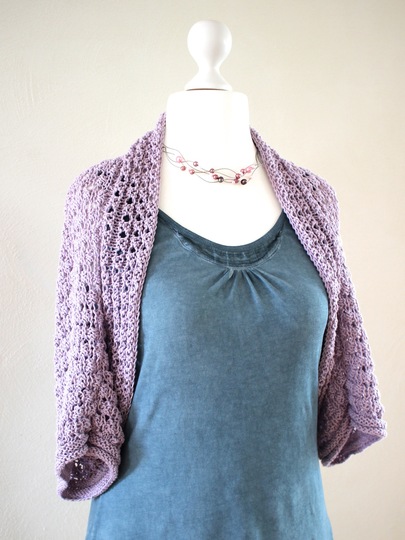Strickanleitung Bolero / Seelenwärmer, Größen 34 - 52