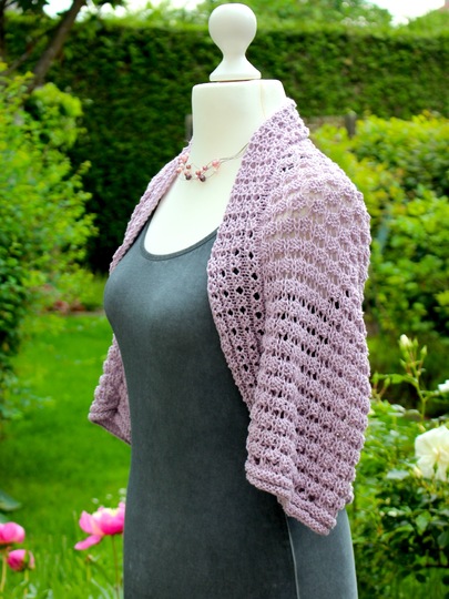 Strickanleitung Bolero / Seelenwärmer, Größen 34 - 52