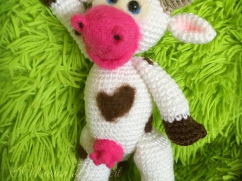 "Bellakuh" - Häkelanleitung Kuh