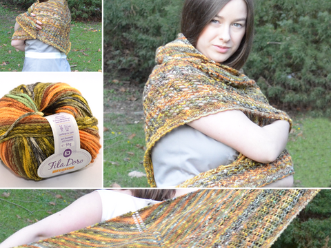 Dreickstuch Perlenzauber