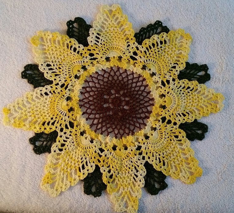 Rays Of Sunshine Doily