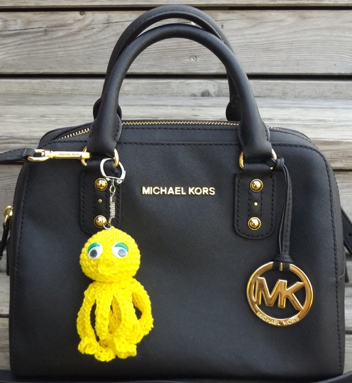 Häkelanleitung, Schlüsselanhänger "Bunte Oktopussi"