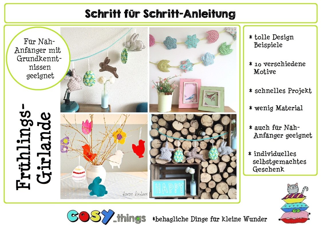 E-Book Frühlings-Girlande