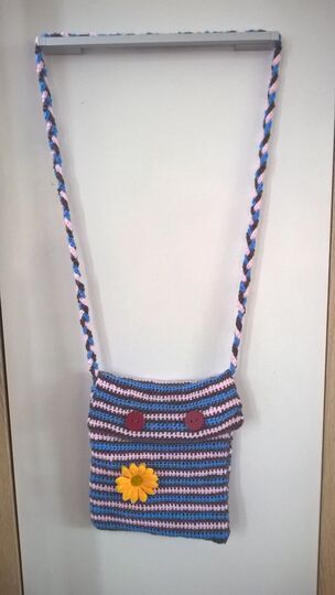 Häkelanleitung Tasche - Sommer