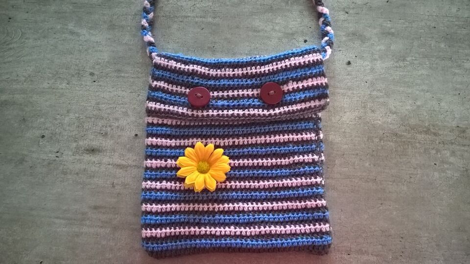 Häkelanleitung Tasche - Sommer