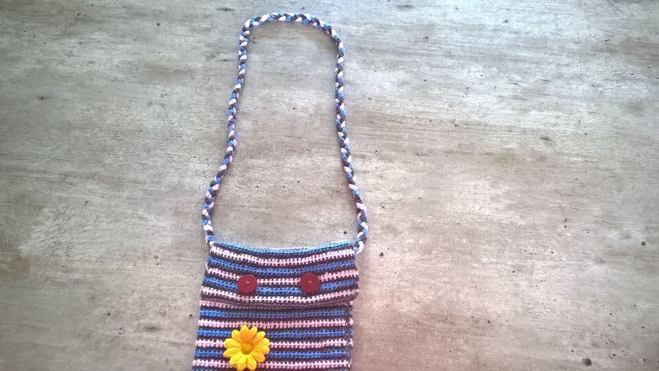 Häkelanleitung Tasche - Sommer