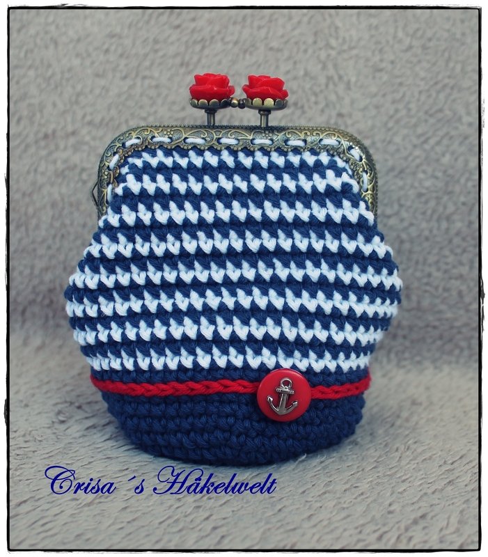 E-Book retro Geldbörse, vintage Tasche, kleine Geldbörse häkeln - Bild 2