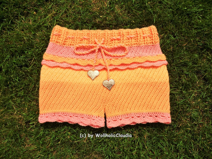 Häkelanleitung Sommershorts - Hotpants