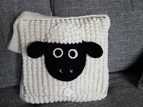 43 Häkelanleitung Tasche Schaf pdf Anleitung