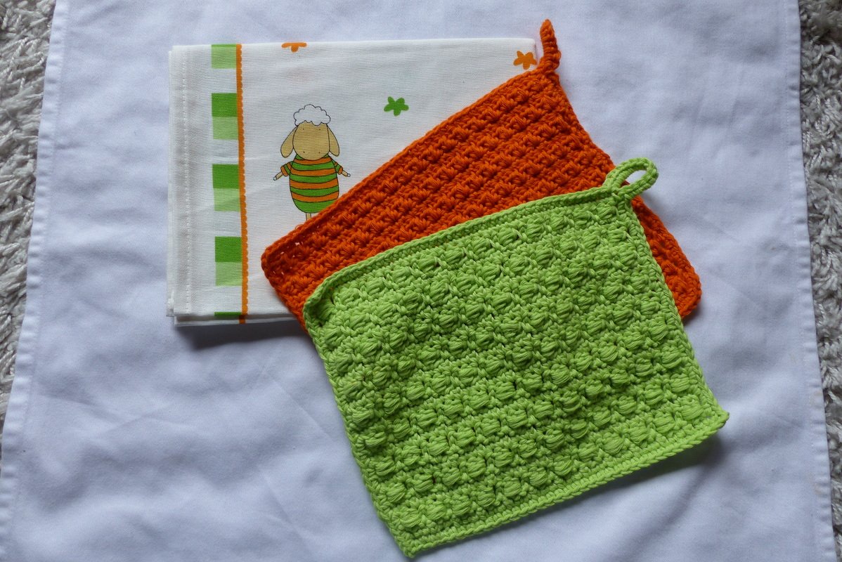 Gratis Häkelanleitung Spültuch / Wischlappen / Spüli - Bild 3