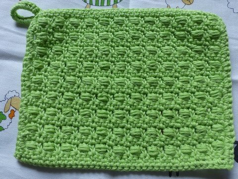 Gratis Häkelanleitung Spültuch / Wischlappen / Spüli