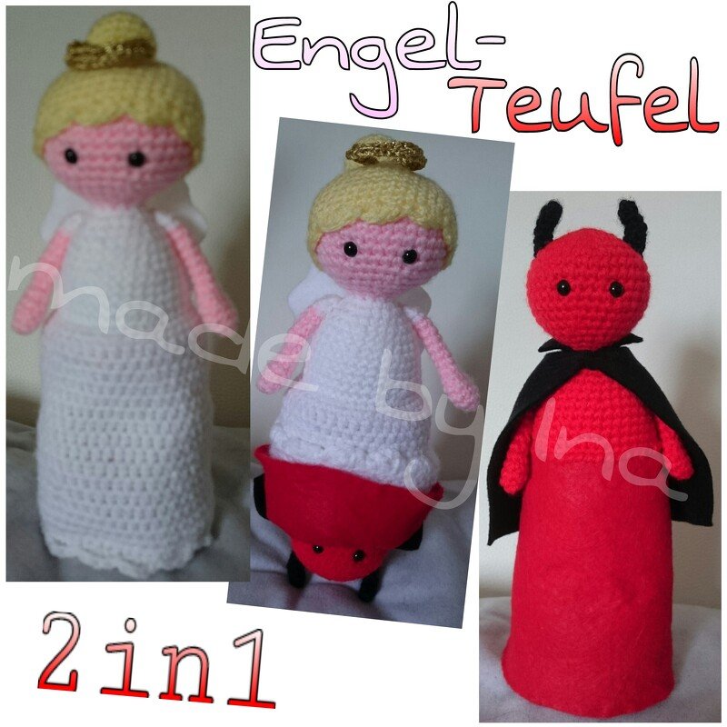 2in1 Engel-Teufel - made by Ina - Bild 2