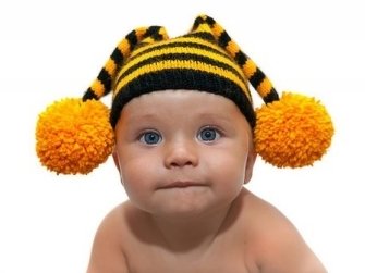 Striped hat for kids - Image 3