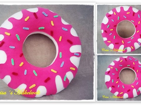 E-Book Donutkissen, Donutkissen nähen, Anleitung für Anfänger