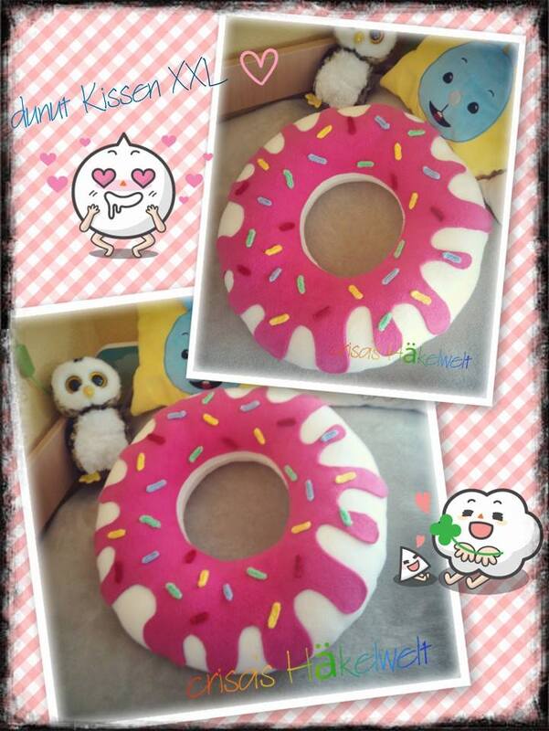 E-Book Donutkissen, Donutkissen nähen, Anleitung für Anfänger