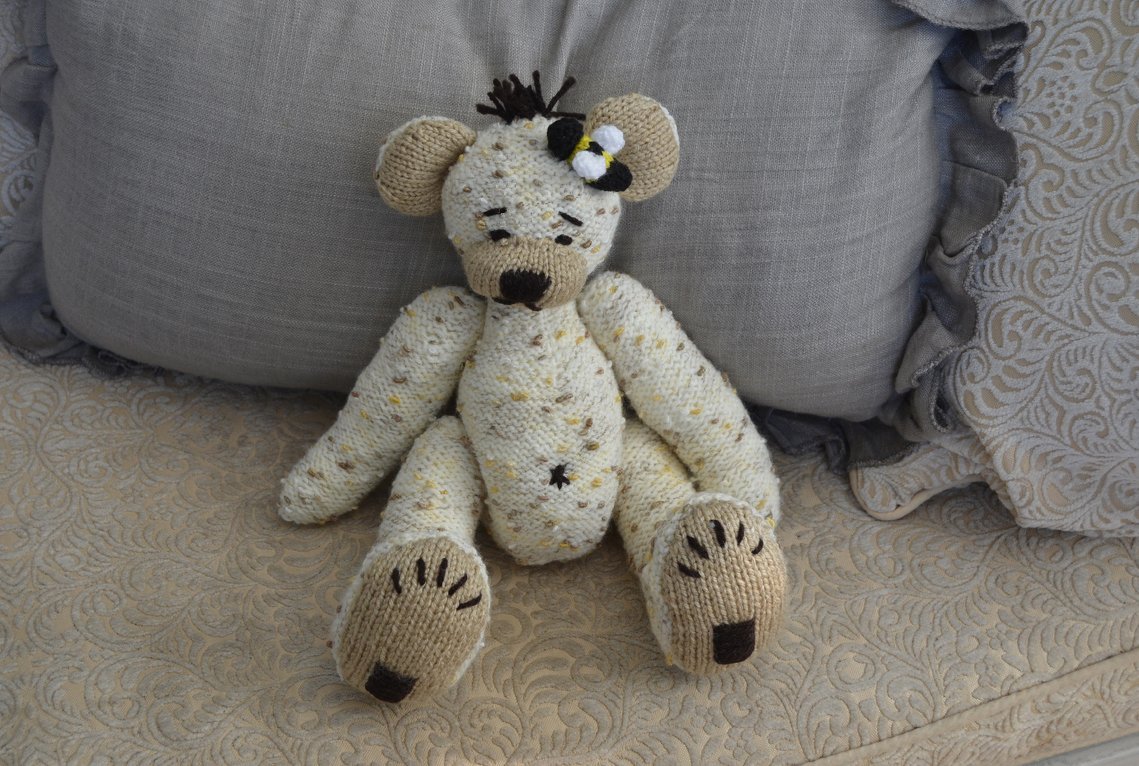 Teddy Bear Marcello & Bee - Image 2