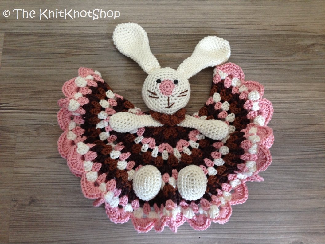 Häkelanleitung Kuscheltuch "Hasi" Schmusetuch - Bild 10