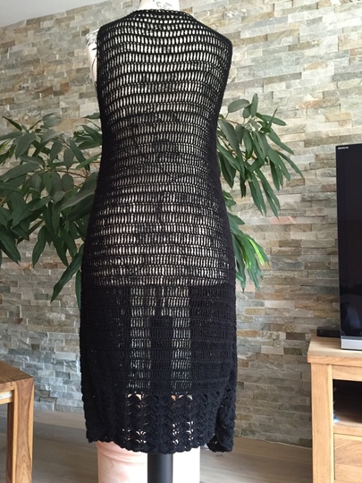 Häkelanleitung Weste "Black Beauty" 