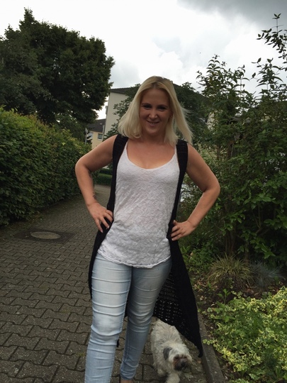 Häkelanleitung Weste "Black Beauty" 