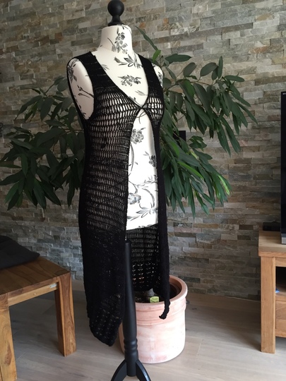 Häkelanleitung Weste "Black Beauty" 