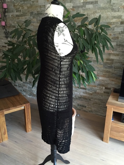 Häkelanleitung Weste "Black Beauty" 