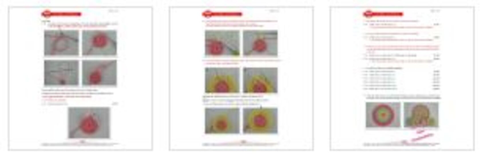 Häkelanleitung für Anfänger - Glasuntersetzer/Deckchen "Lollipop"