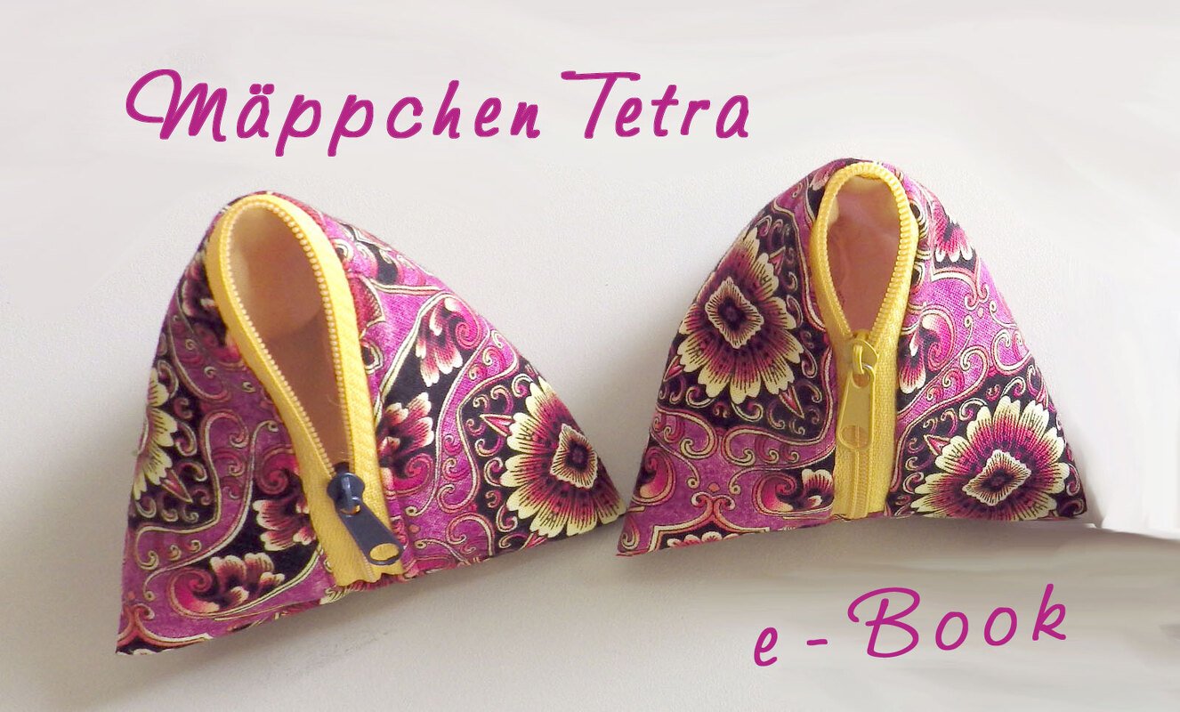 Mäppchen Tetra  -  Nähanleitung