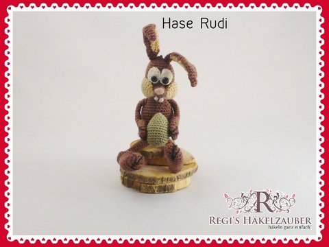 Häkelanleitung Hase Rudi
