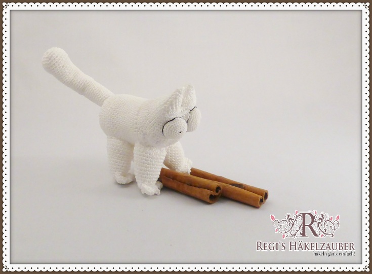 Häkelanleitung Katze Comic