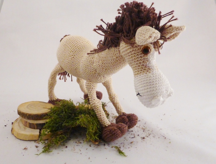 Häkelanleitung Pferd Holly