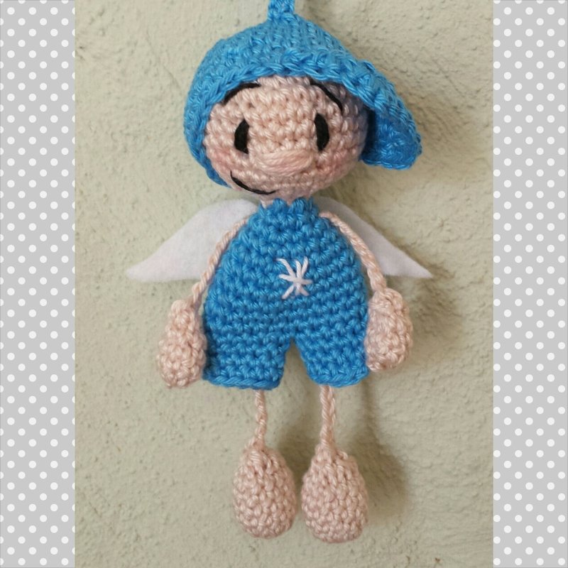 Schutzengel Taschenbaumler / Schlüsselanhänger - Bild 3