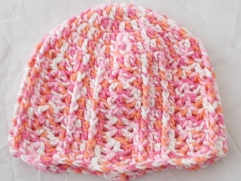 Häkelanleitung Babymütze "Lovely" für Kopfumfang 36/38