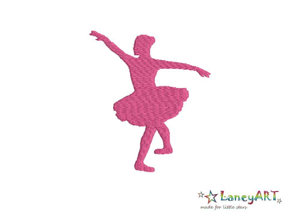 Stickdatei "Ballerina" Pes Format (Deco, Brother, Babylock) 
