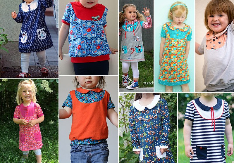 Schnittmuster Kleid & Shirt "Mini-Mathilda" 92-164 - Bild 4