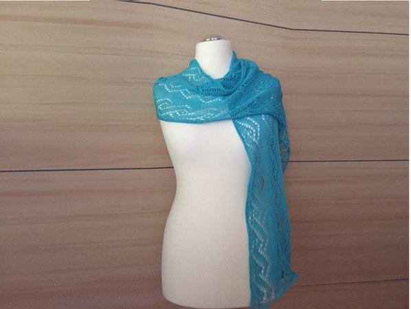 Scarf for summer - knitting pattern