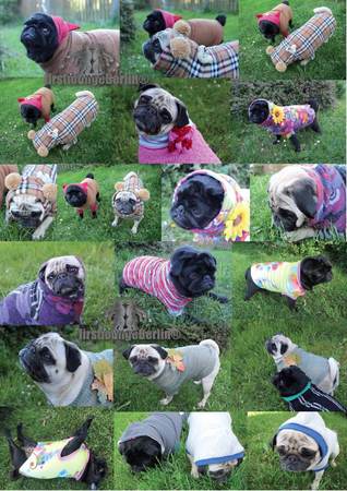 US-Doggy *** E-Book PDF Dog Sweater custom made sewing instruction for every dog-make your own patterns - Design with Love firstloungeberlin