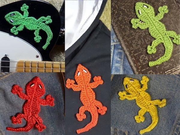 Crochet instruction Cute-Mini-Gecko