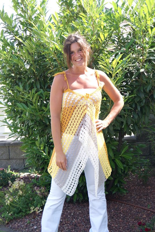 Top Summer Sun, Oversize, Universalgröße (für alle Größen leicht anzupassen) - Bild 2