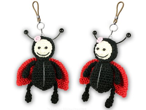 Anhänger (Deko)  "Marienkäfer", Gr. 10 cm.