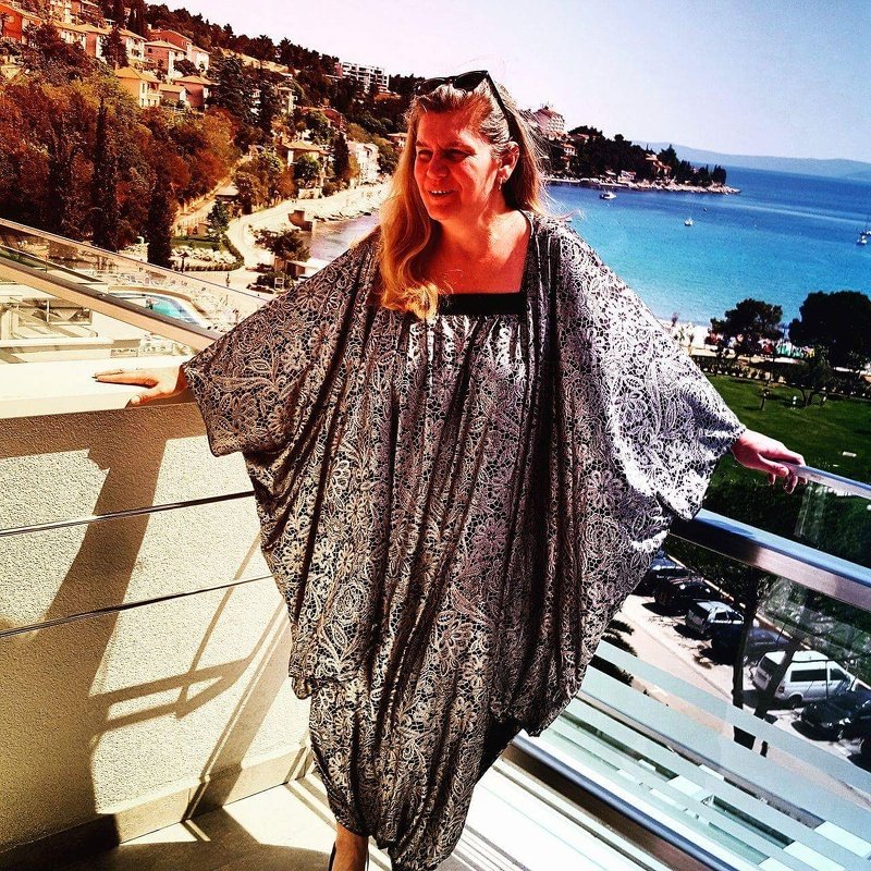 Nähanleitung Abendkleid aus einem Stück Stoff - Bild 2