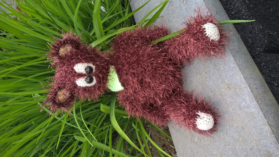 Häkelanleitung Bär "BRUNO"