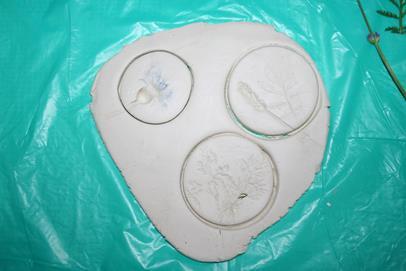 Bastelanleitung, Kleine Anhänger, Kräuter-Anhänger, Anhänger aus Modelliermasse