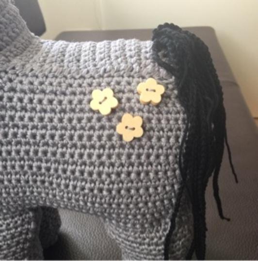 Häkelanleitung Xl Pferd