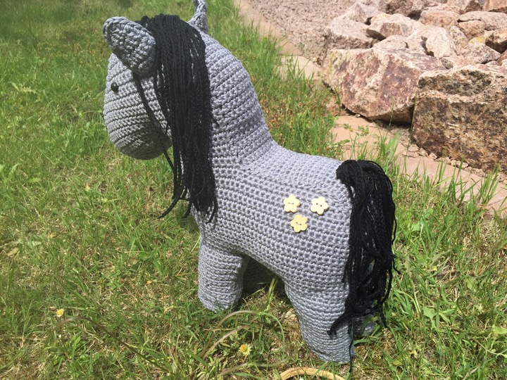 Häkelanleitung Xl Pferd