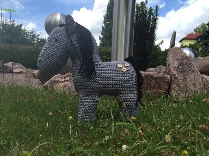 Häkelanleitung Xl Pferd