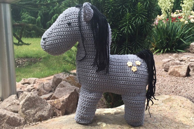 Häkelanleitung Xl Pferd