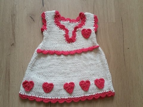 Strickanleitung Kleid Größe 56-104 Baby Love Collection No.1