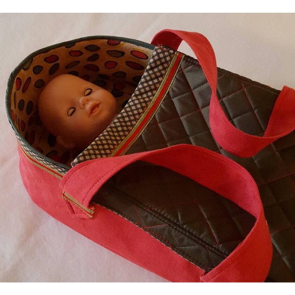 E-Book Schnittmuster Nähanleitung Puppentragetasche 2.0 in 2 Größen - Bild 10