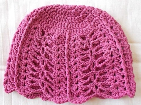 Häkelanleitung Mütze "Beere" für Kopfumfang 42/44